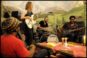 Jamming with Victor Wooten and Armand Sabal-Lecco