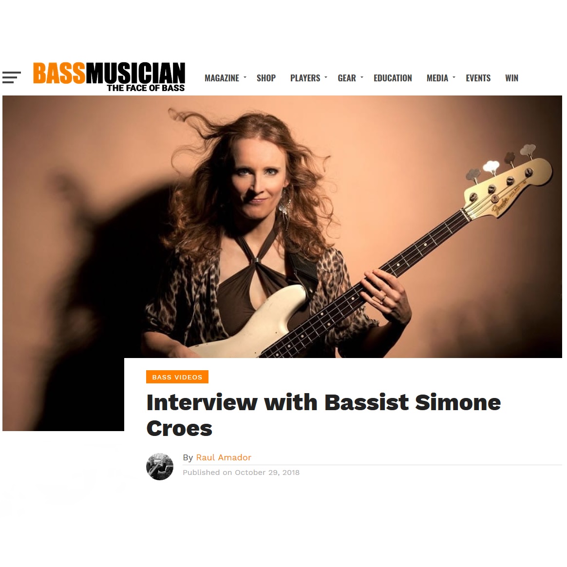 bassmusicianmagazine.com interview