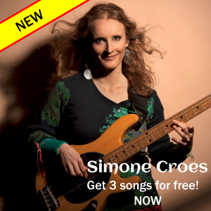 Free music from bass player Simone? Go to www.simonecroes.com now!