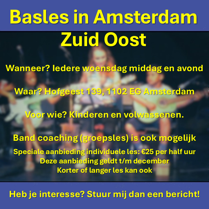 Basles in Amsterdam Zuid Oost